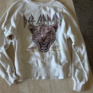 Def Leppard Graphic Sweatshirt